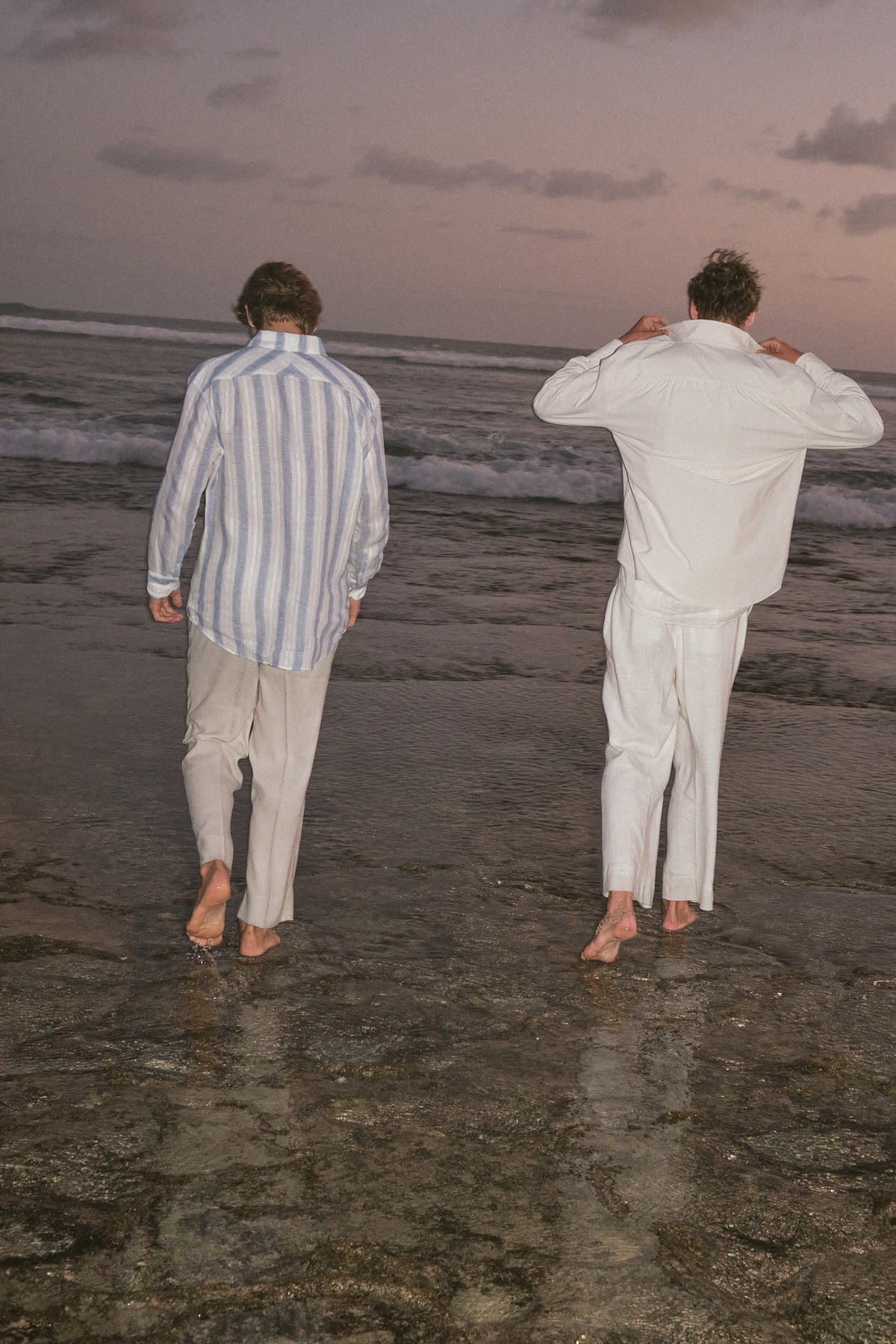 Wrinkle-Resistant Single-Pleat Trousers