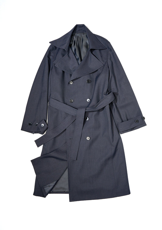Double-breasted Wool Trench