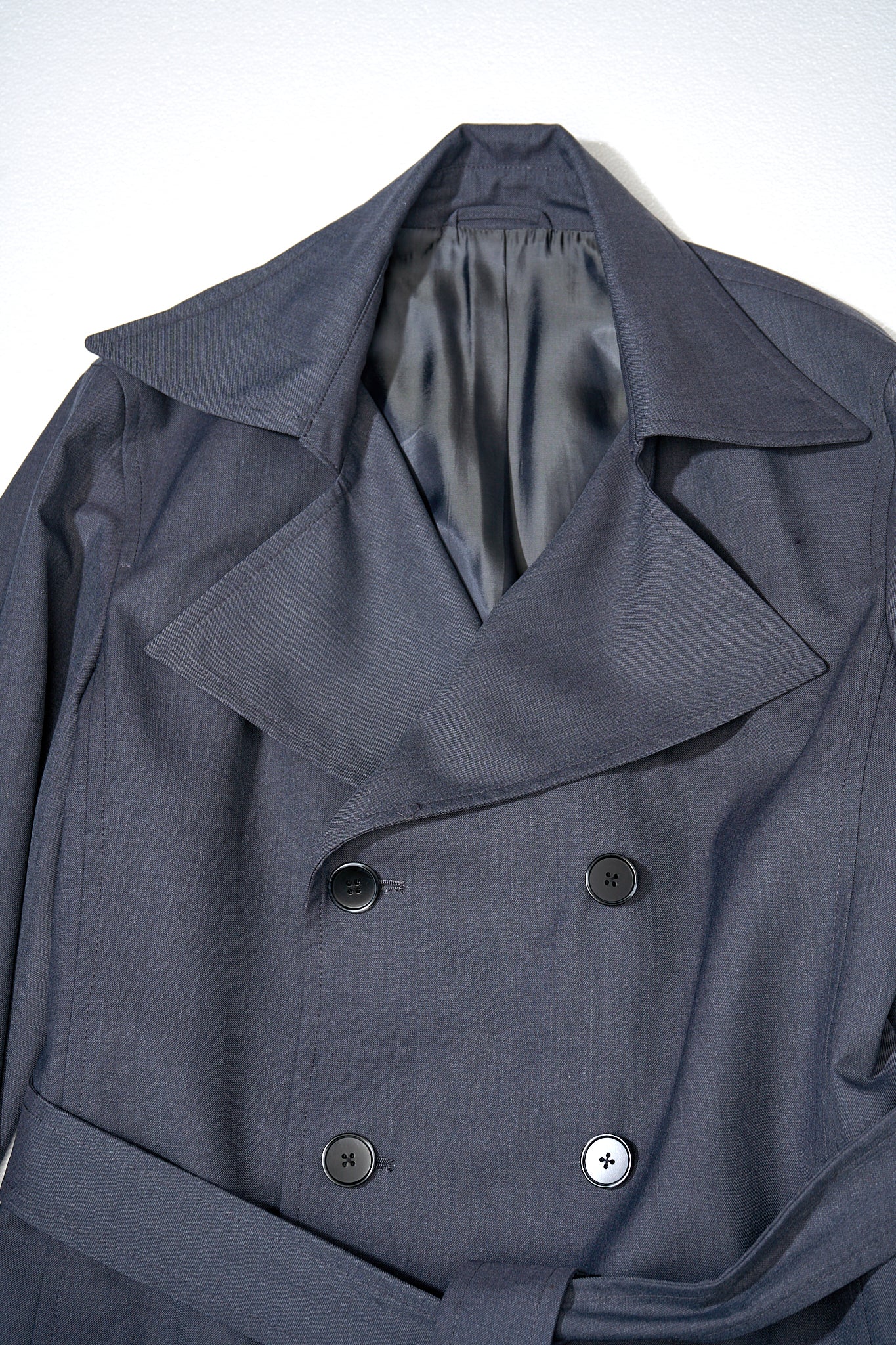 Double-breasted Wool Trench