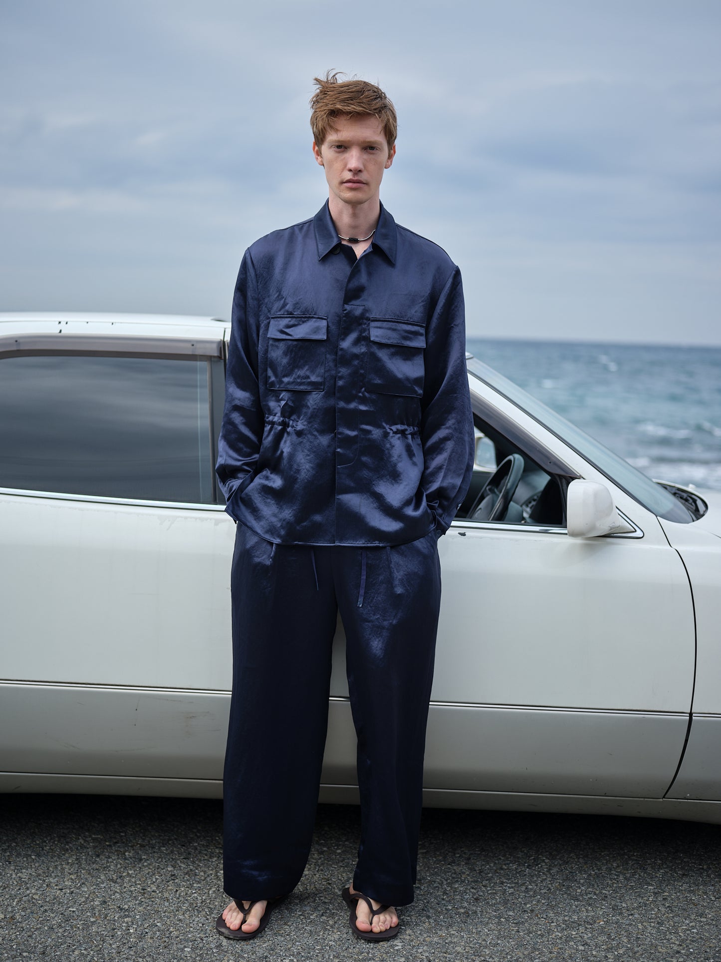 Satin Lounge Shirt
