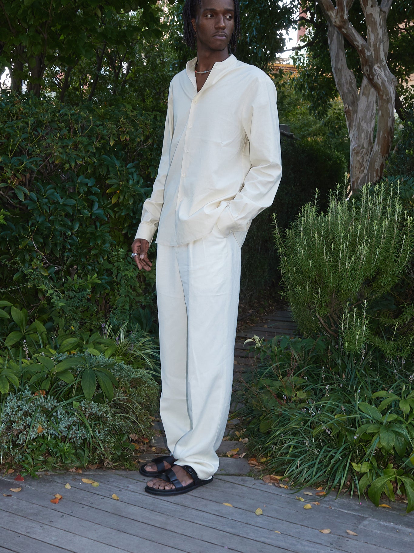 Linen Tunic Shirt